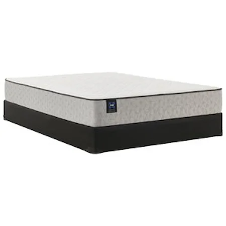 Queen 8 1/2" Firm Innerspring Mattress and Low Profile Base 5" Height